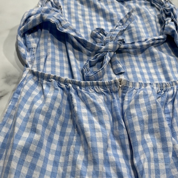 Cute Plaid Mini Dress - Picture 3 of 5